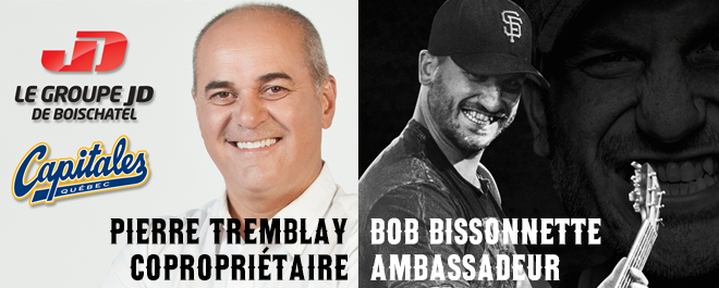 Pierre Tremblay et Bob Bissonnette s’associent aux Capitales!