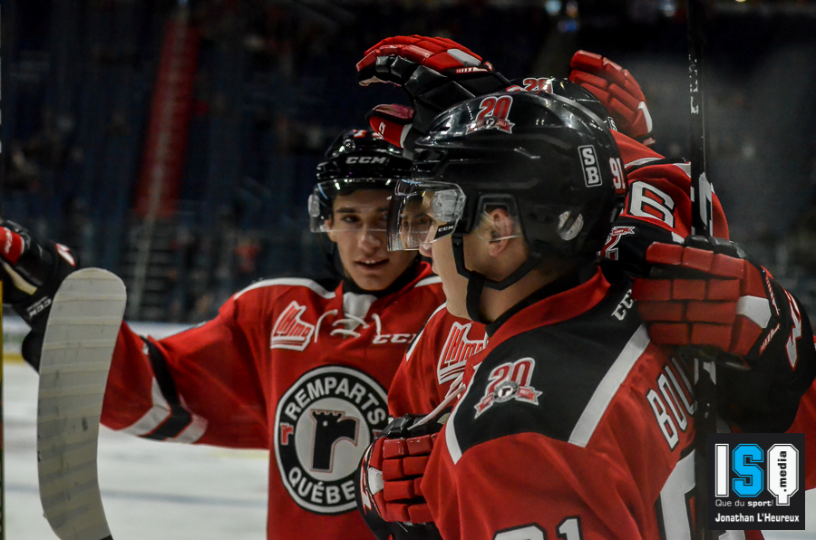 Les Remparts de Québec rugissent plus fort que les Tigres de Victoriaville