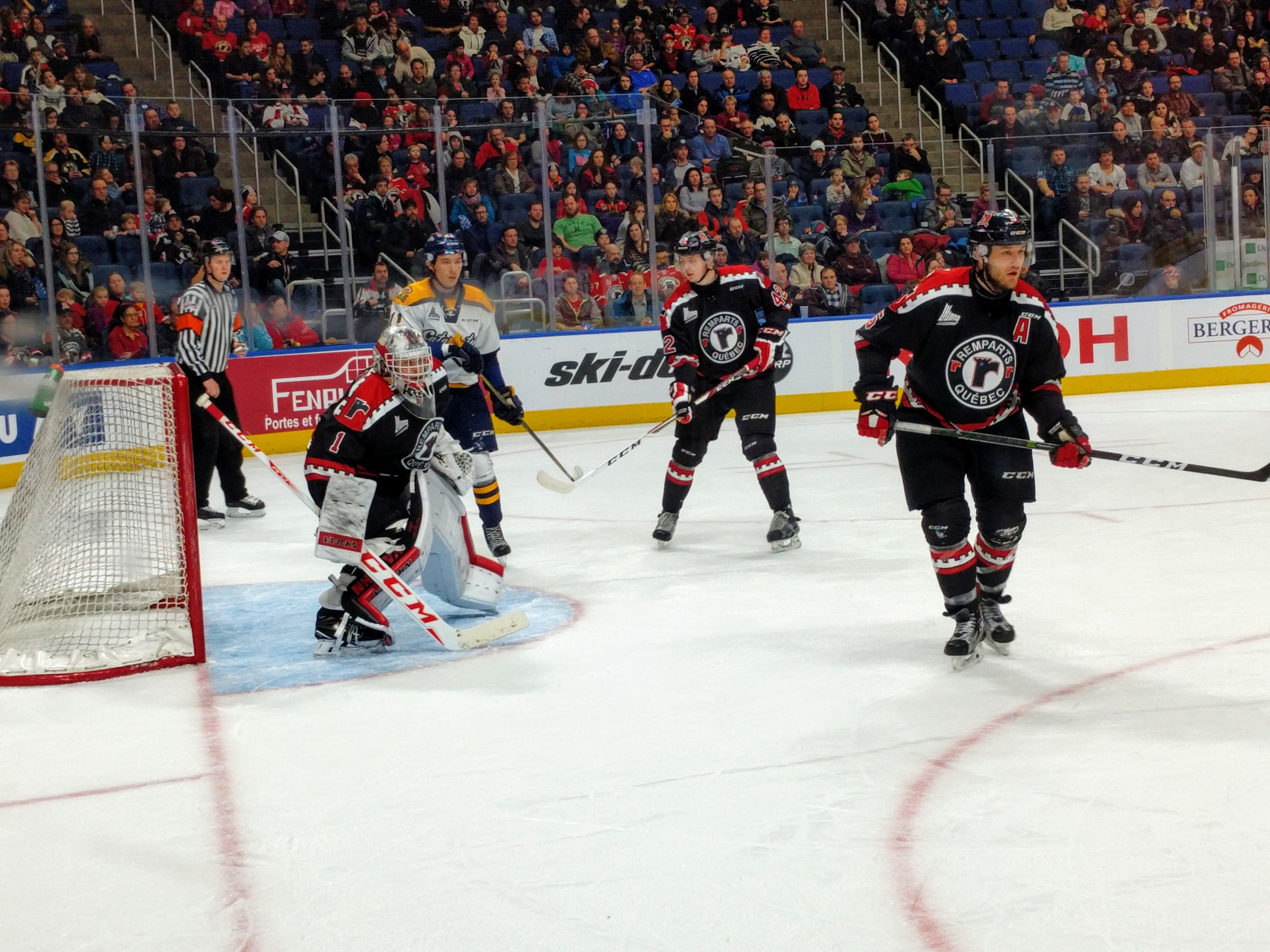 Les Cataractes percent la muraille; défaite 6-1 des Remparts