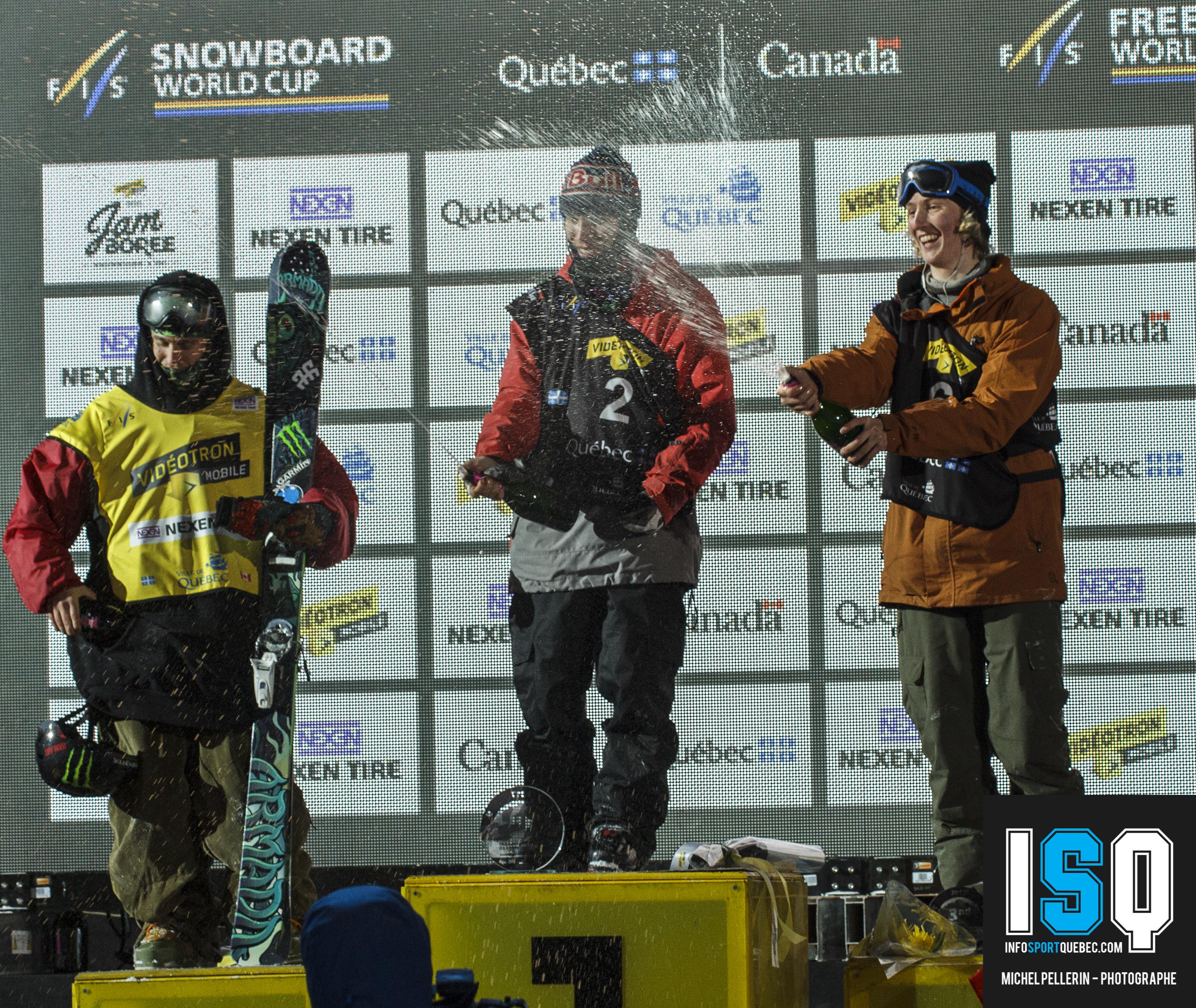 La finale du Big Air attire de nombreux spectateurs