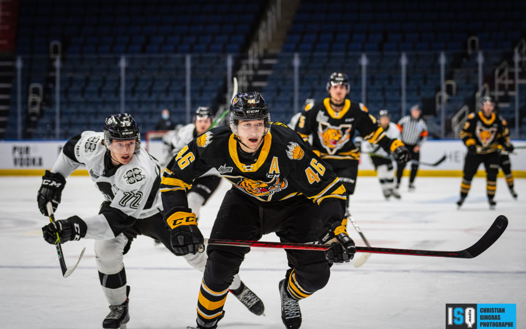 Les Tigres de Victoriaville égalisent la marque contre l’Armada de Blainville-Boisbriand