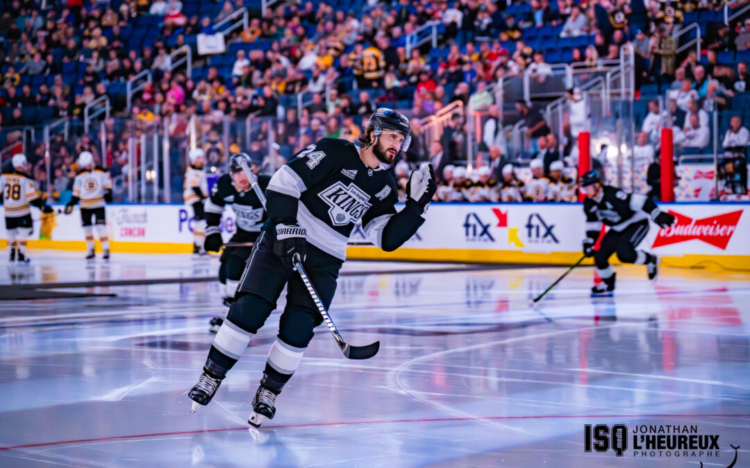 HOCKEY – Les Kings remportent une première victoire contre les Bruins à Québec